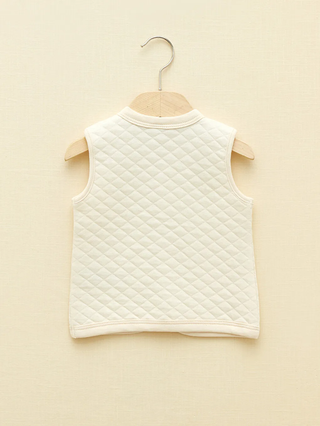 V-Neck Organic Cotton Baby Boy Vest