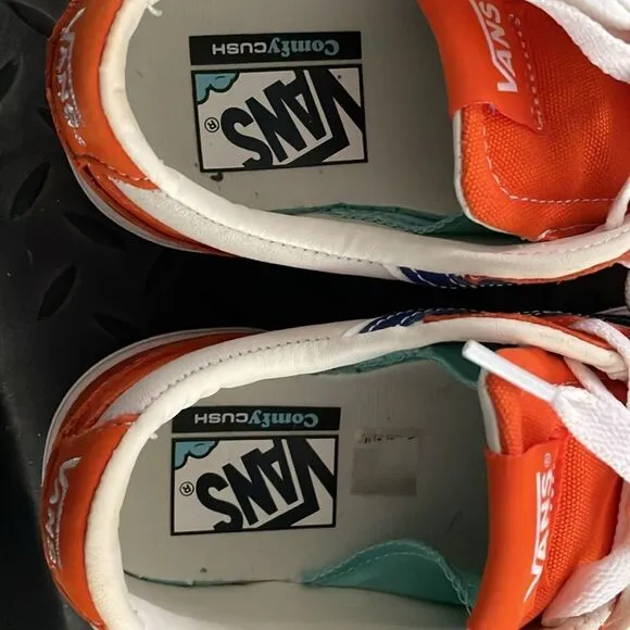 Vans women’s orange 7.5 sneakers