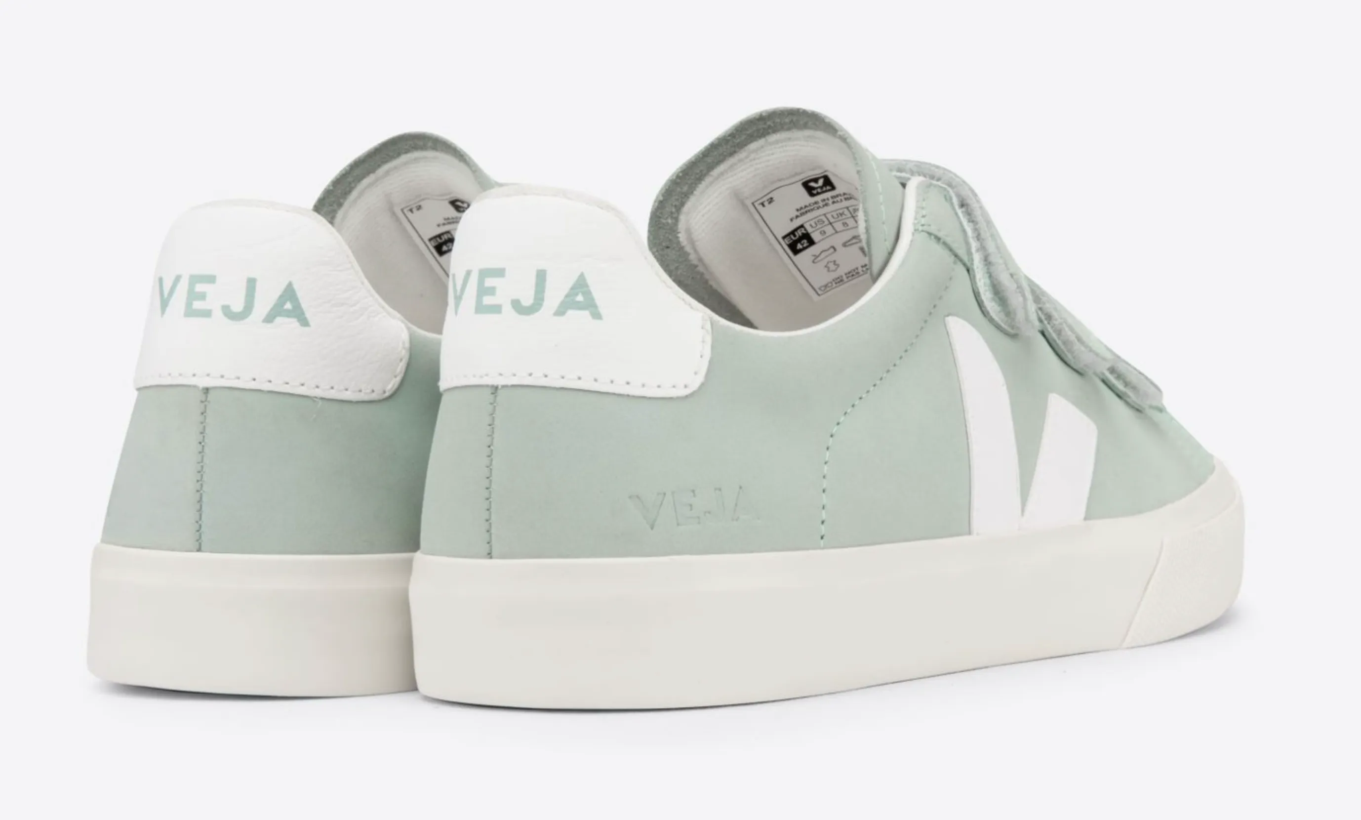 Veja Women's Recife Nubuck Matcha White
