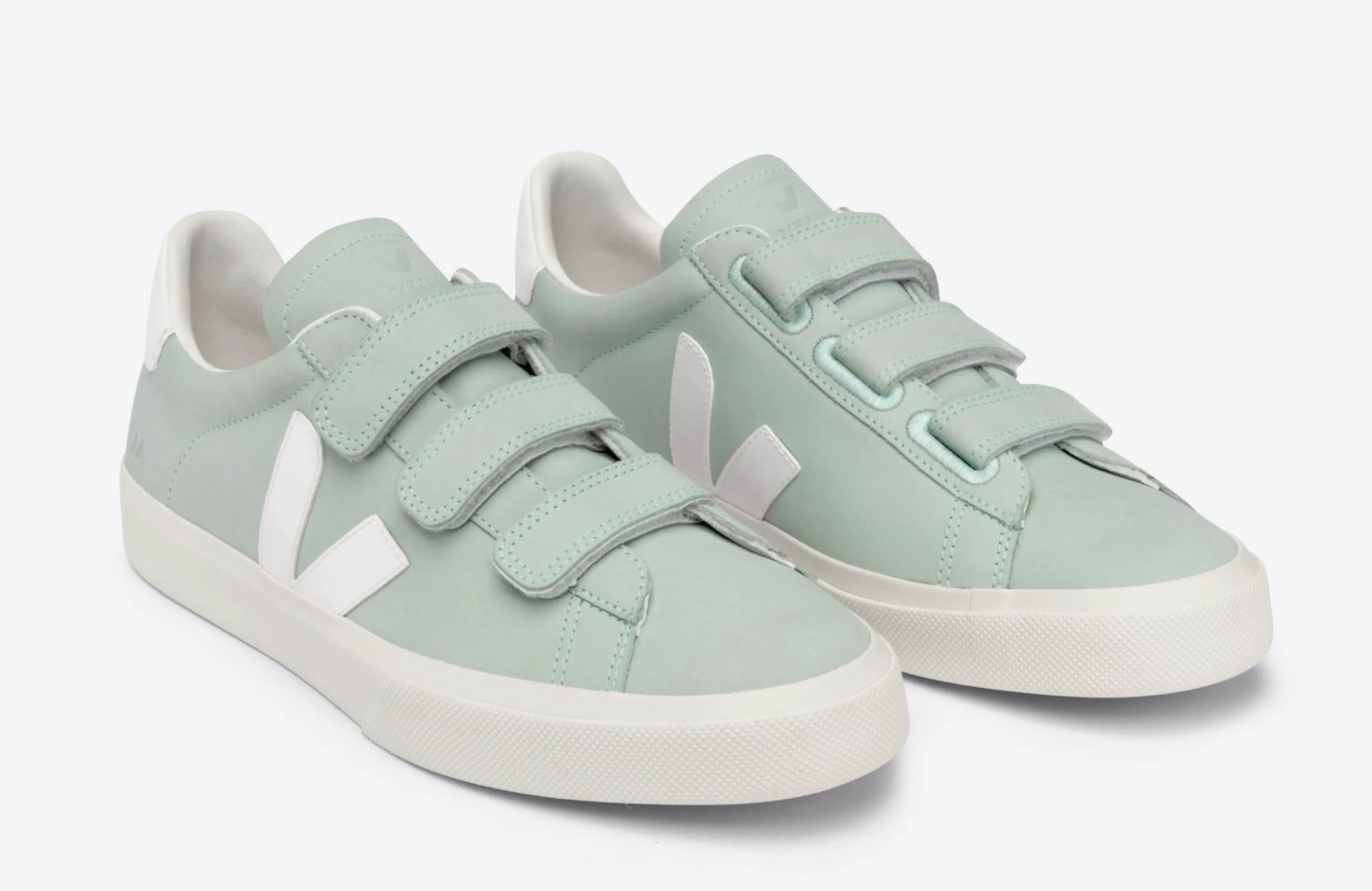 Veja Women's Recife Nubuck Matcha White