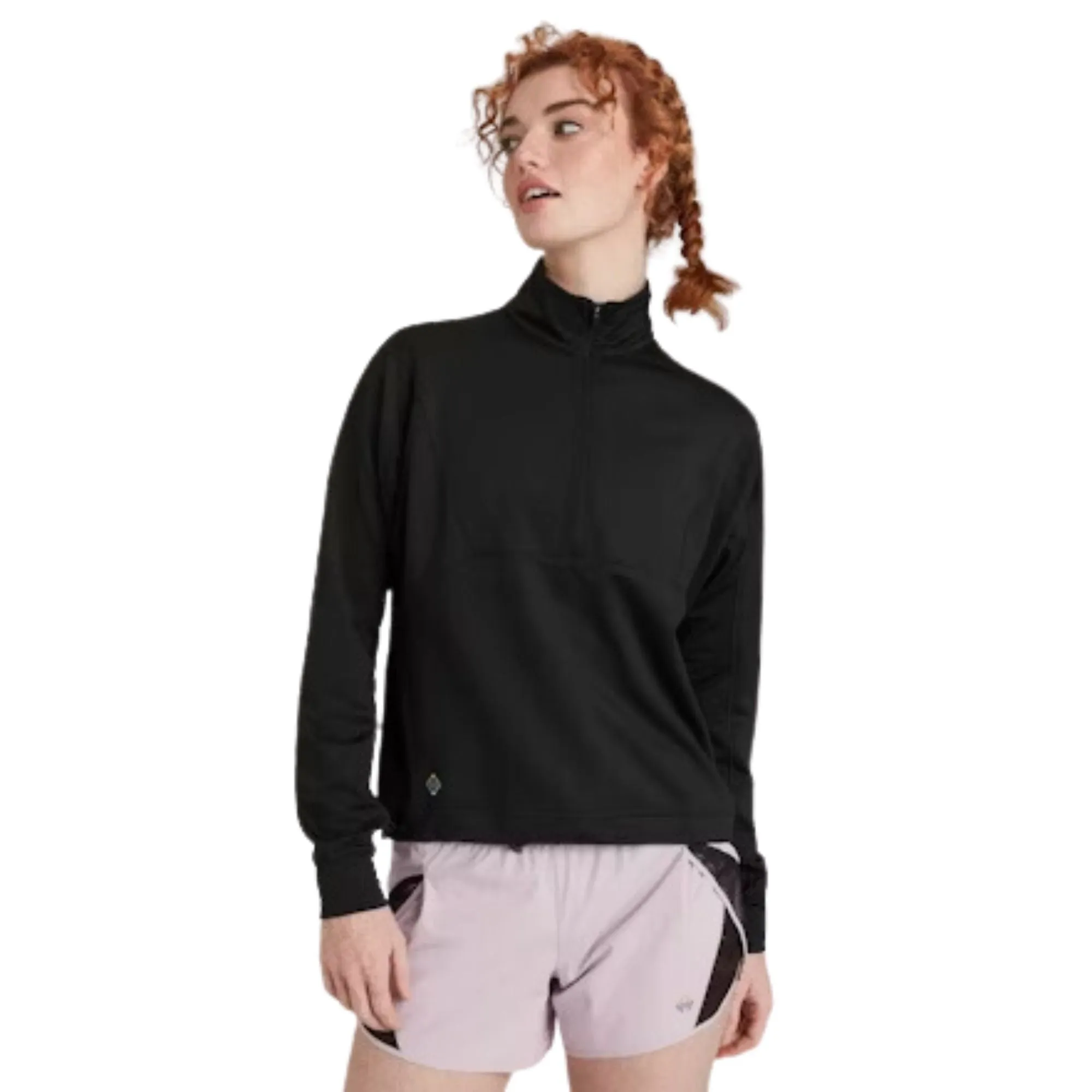 WELL.DER.NESS Play Women's Quarter Zip Pullover