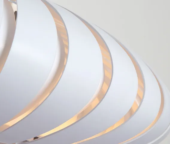 White POR Creative Pendant Light