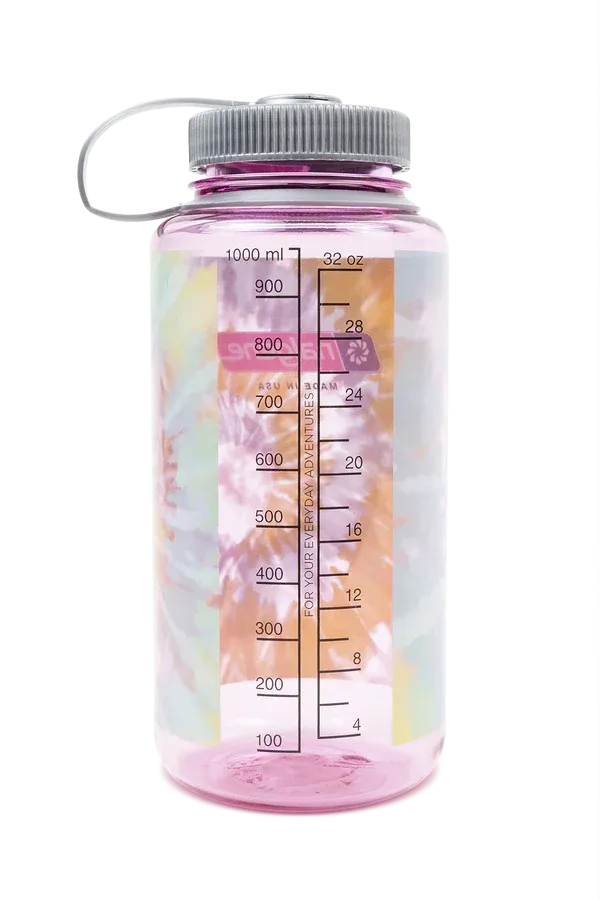 Wide Mouth Tie-Dye Print Bottles - 32oz