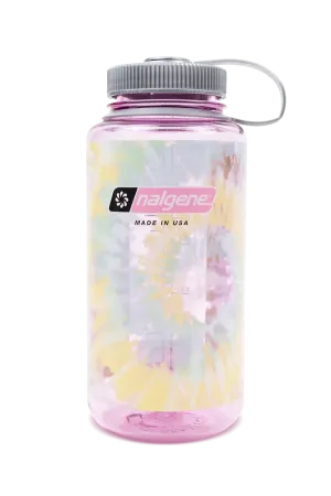 Wide Mouth Tie-Dye Print Bottles - 32oz