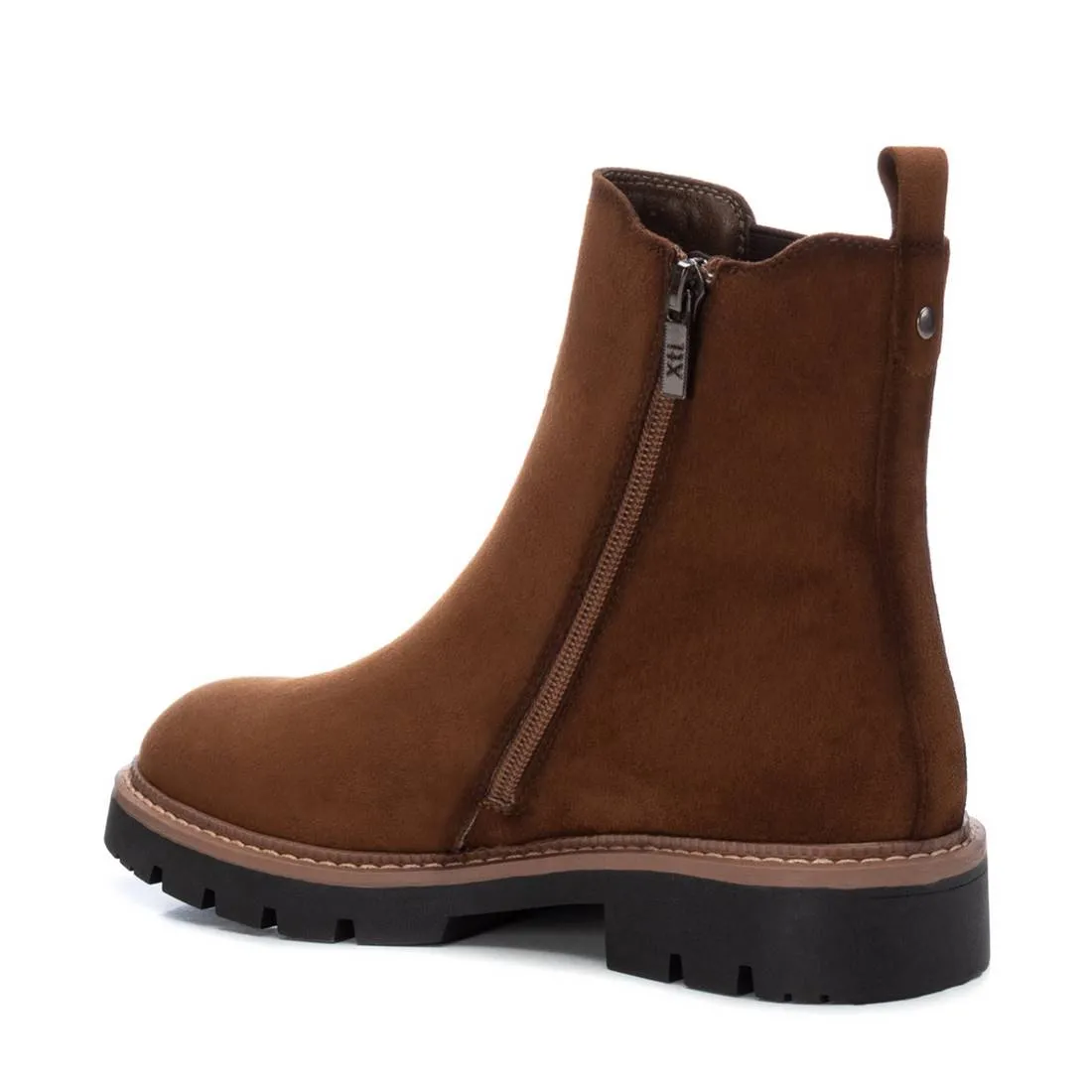 Women's Suede Ankle Booties By XTI 142199