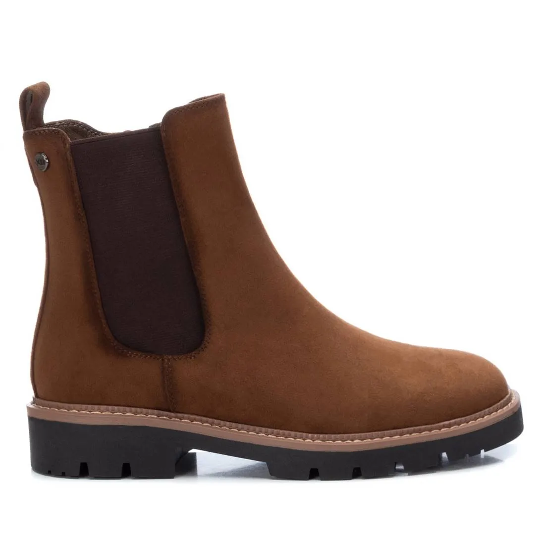 Women's Suede Ankle Booties By XTI 142199