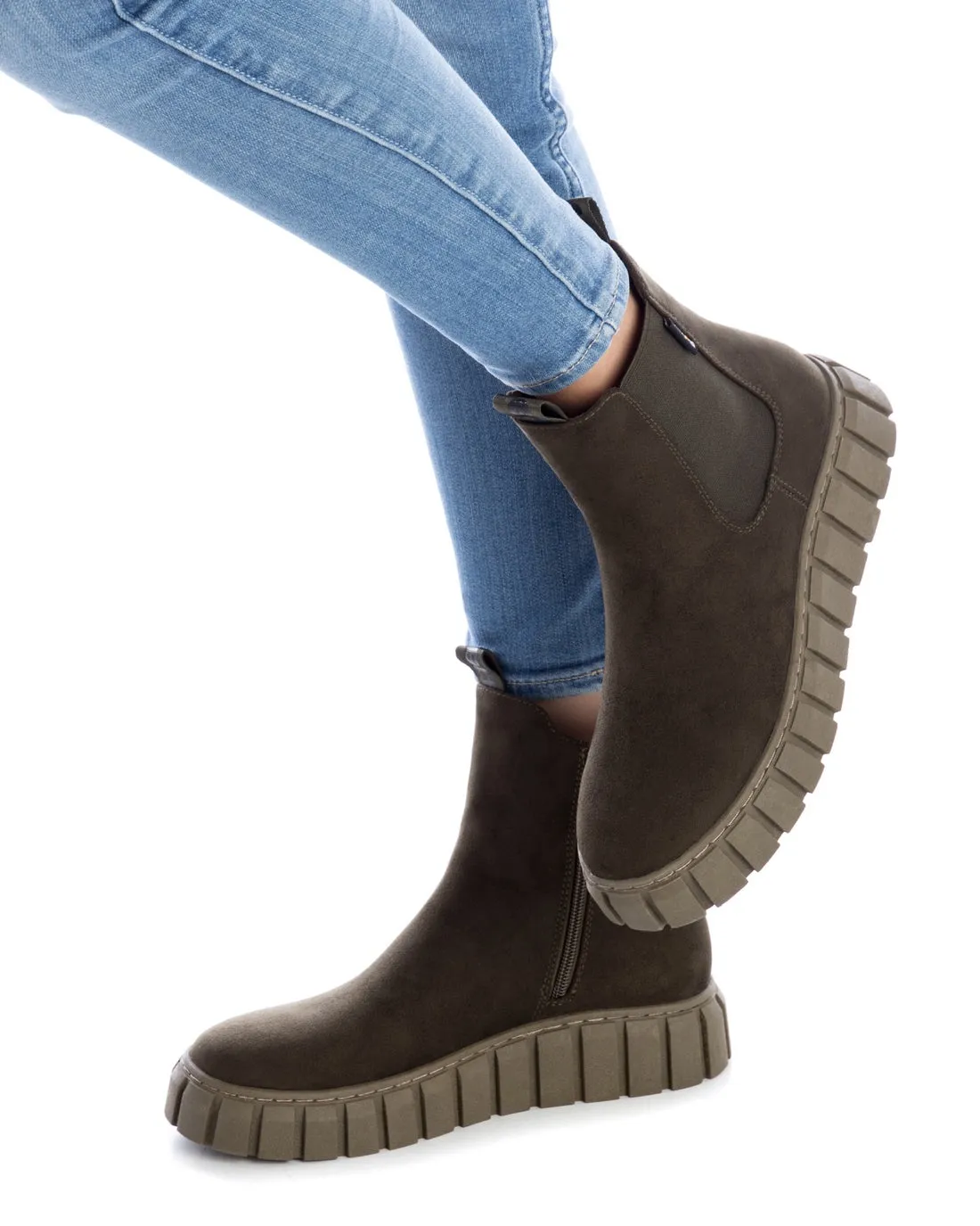 Women's Suede Booties By XTI 170249