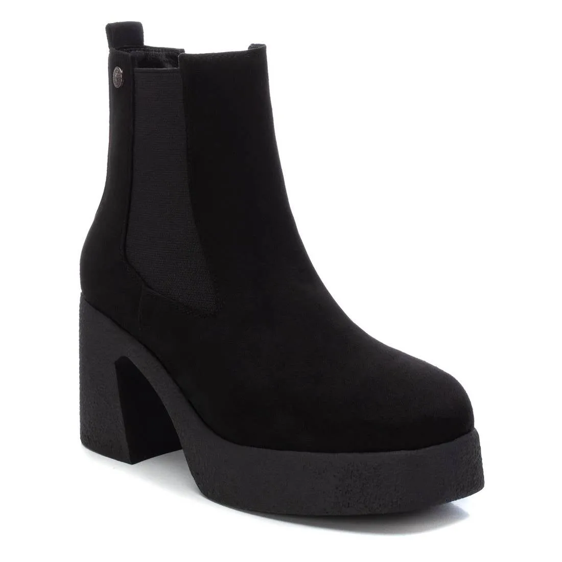 Women's Suede Booties By XTI A 171311 Black