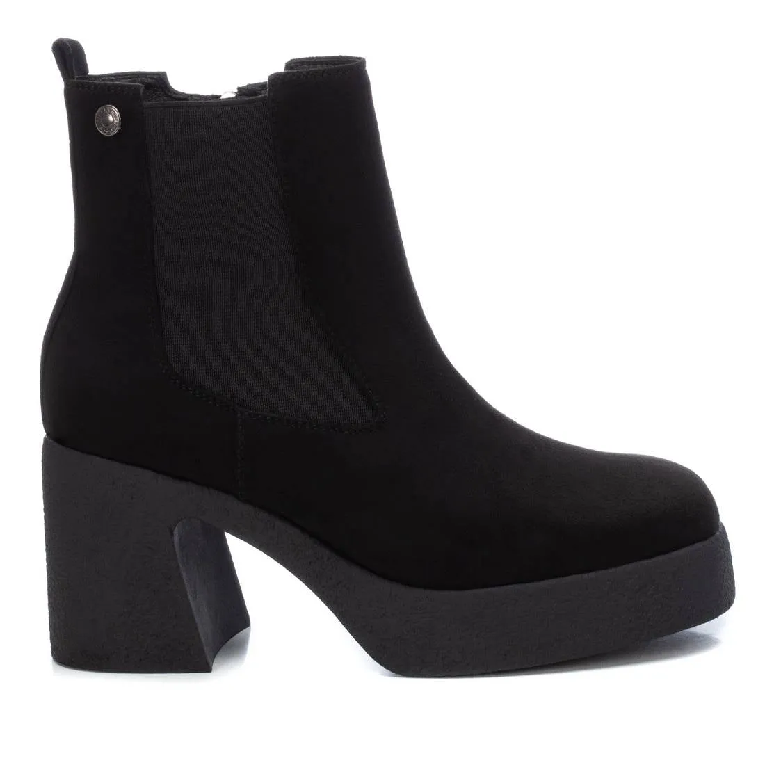 Women's Suede Booties By XTI A 171311 Black
