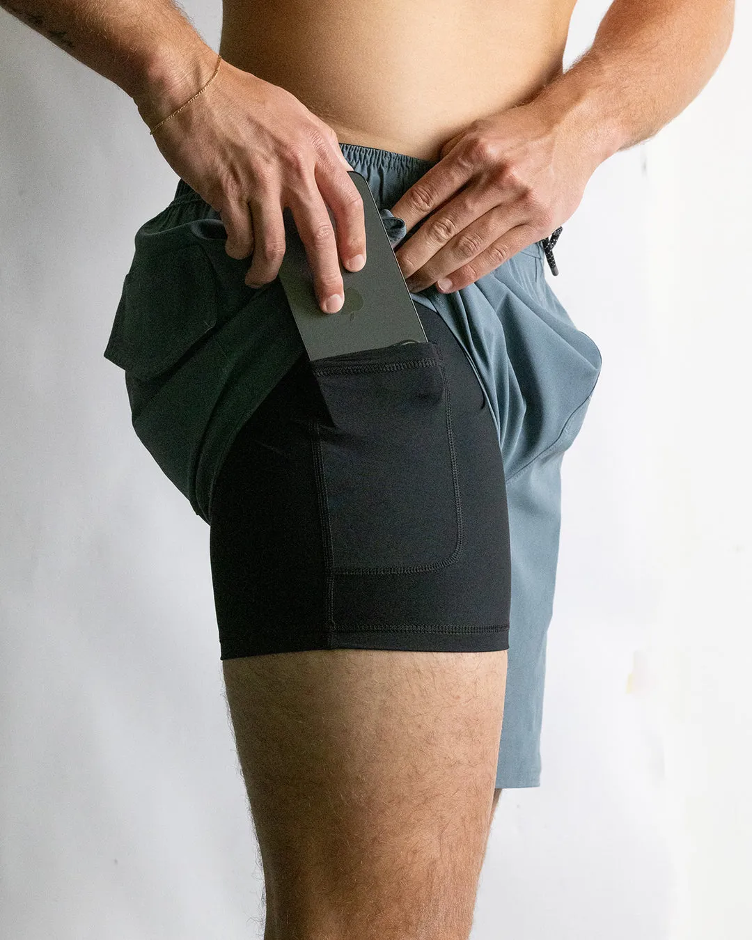 Wright Lined Short - Gold