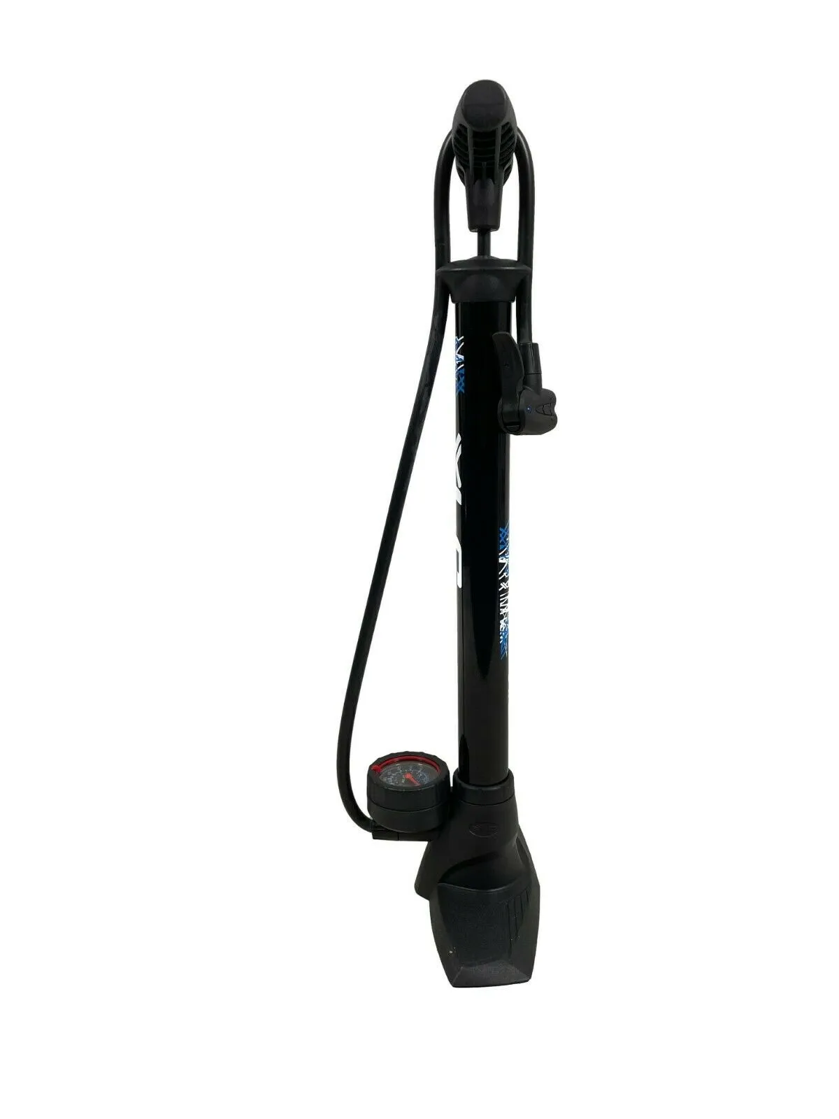 XLC Delta Track Pump With Gauge - Black