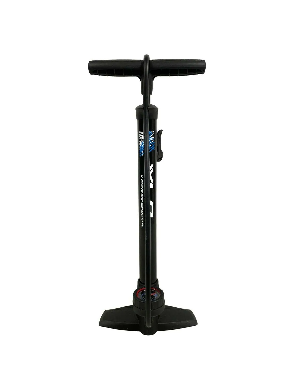 XLC Delta Track Pump With Gauge - Black