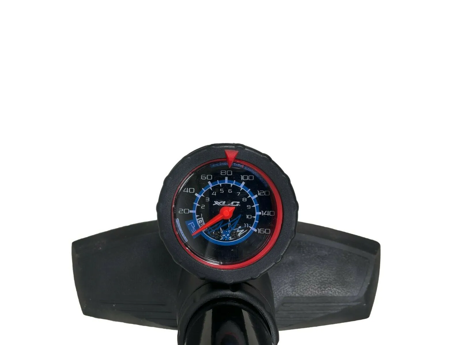 XLC Delta Track Pump With Gauge - Black