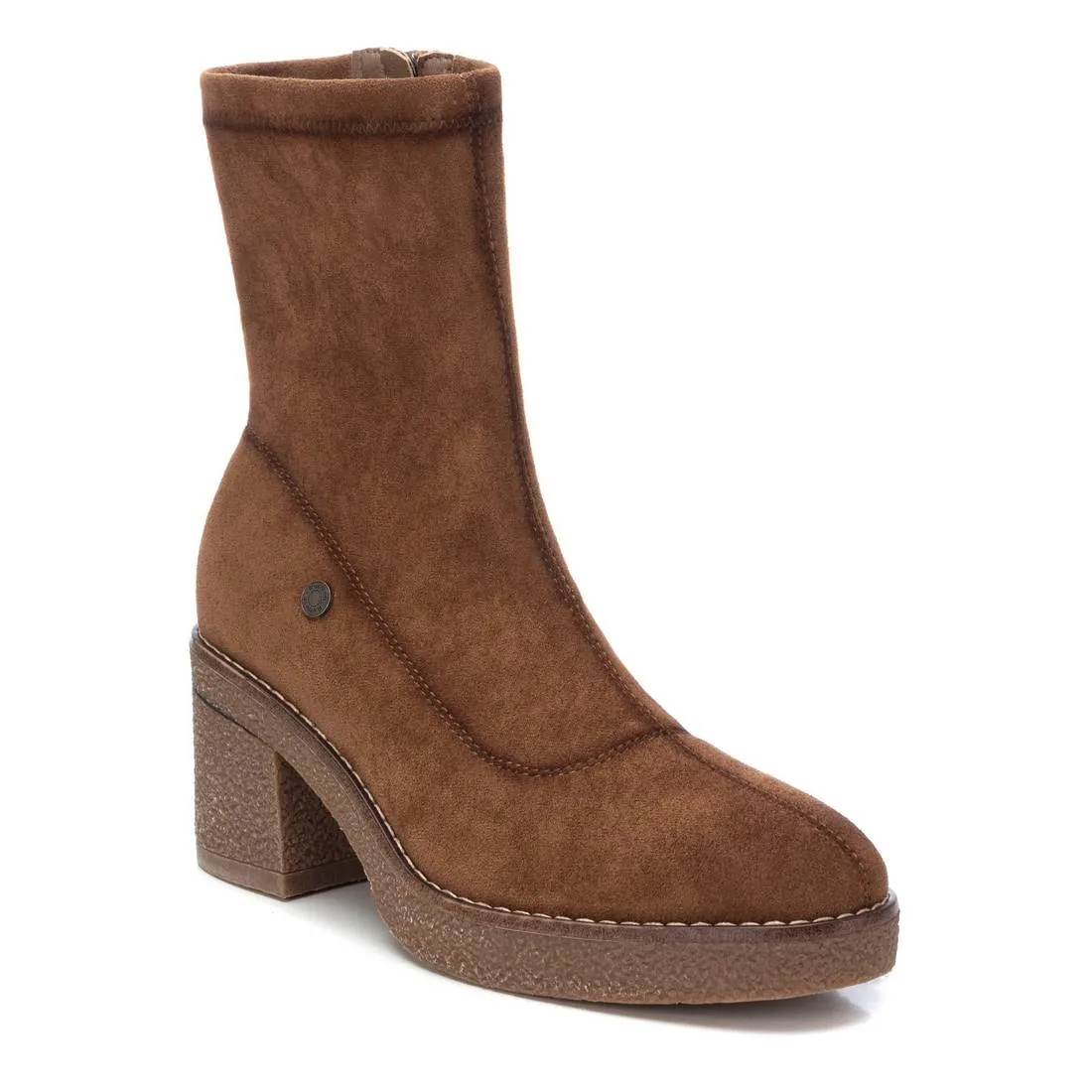 XTI Women's Casual Suede Booties By XTI 172015