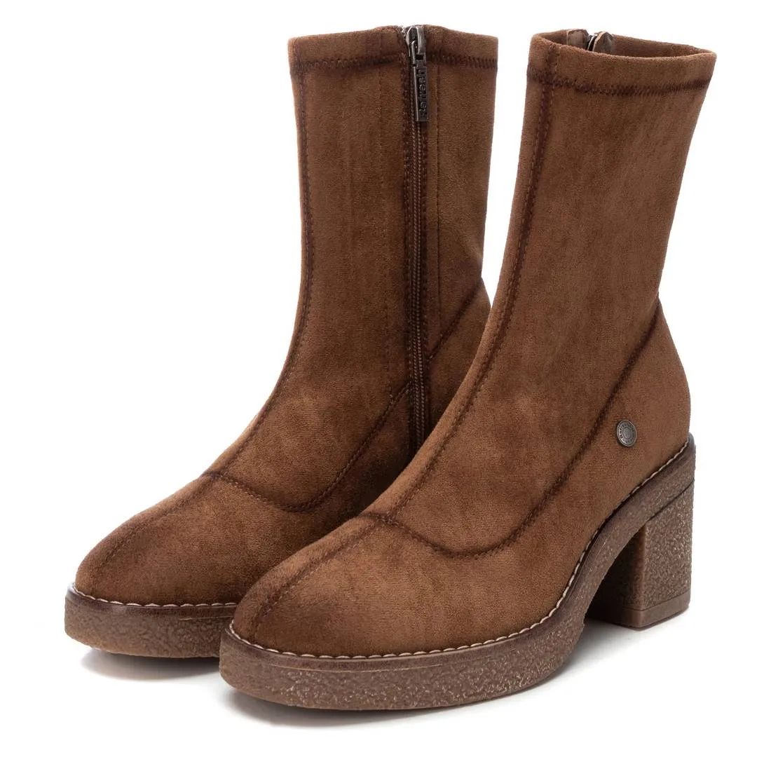 XTI Women's Casual Suede Booties By XTI 172015