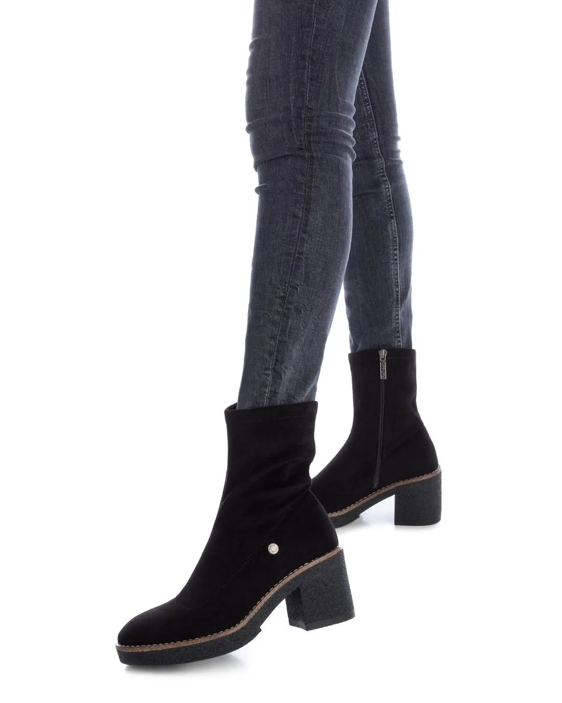 XTI Women's Casual Suede Booties By XTI 172015