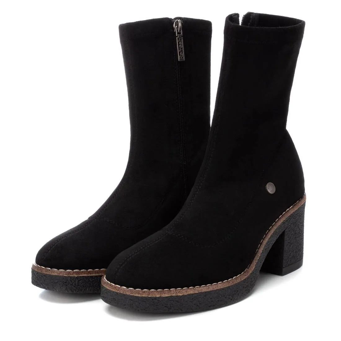 XTI Women's Casual Suede Booties By XTI 172015
