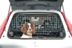 XtremeAuto® Durable Universal Heavy Duty Guard Pet Car Barrier Cage Mesh Head Rest Pet Dog